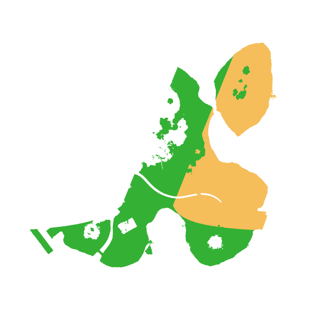 Biome Rust Map: Procedural Map, Size: 2000, Seed: 1000505432