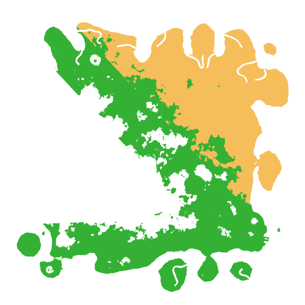 Biome Rust Map: Procedural Map, Size: 4200, Seed: 984681