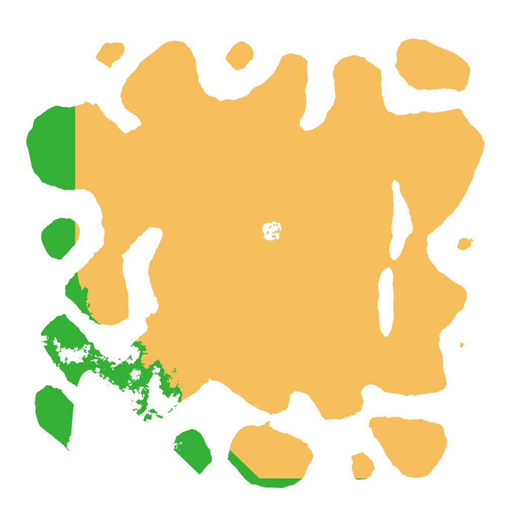 Biome Rust Map: Barren, Size: 4000, Seed: 27082021