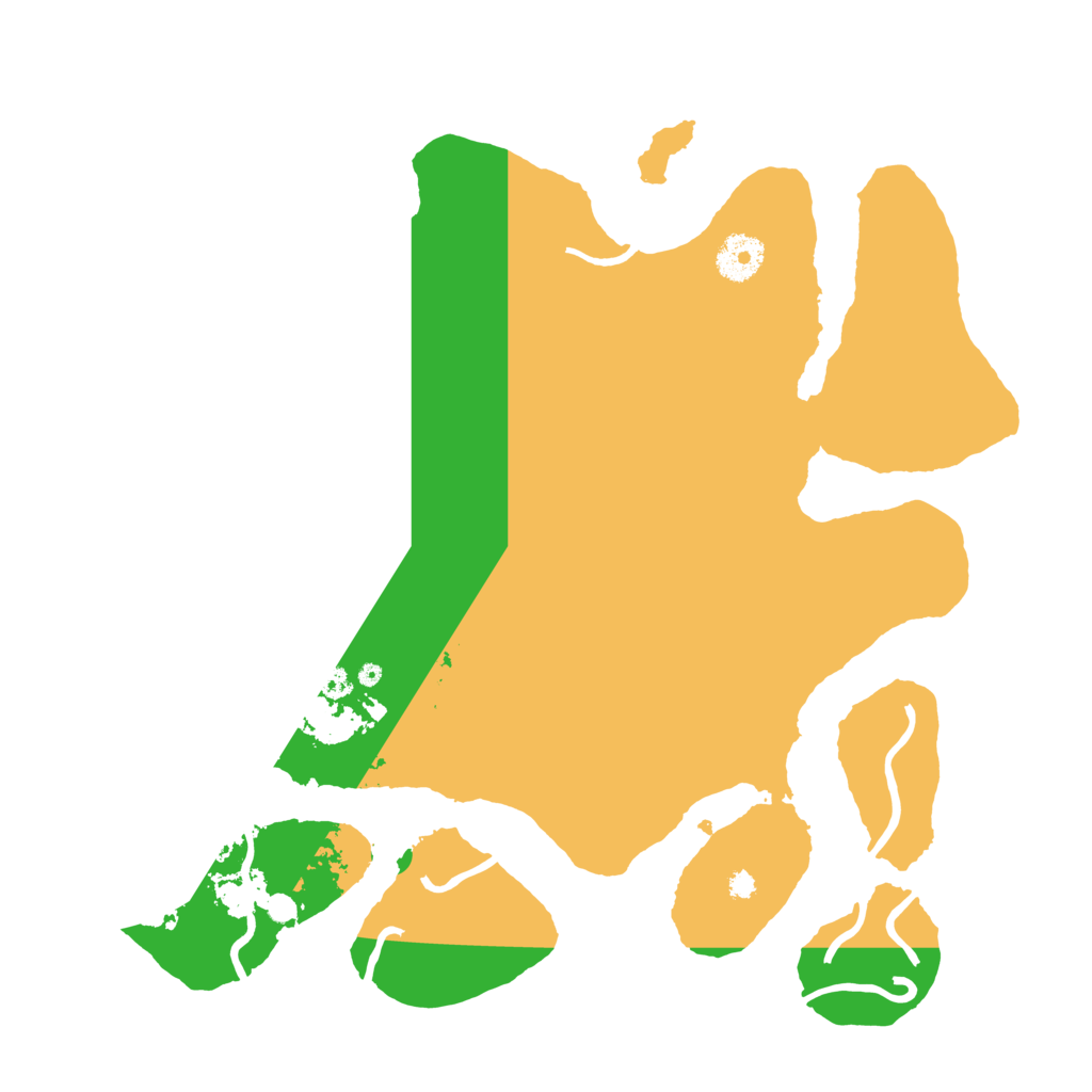 Biome Rust Map: Procedural Map, Size: 3500, Seed: 33876456
