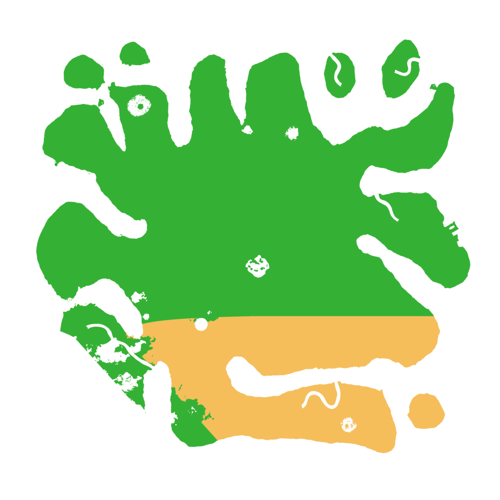 Biome Rust Map: Procedural Map, Size: 3500, Seed: 723938938