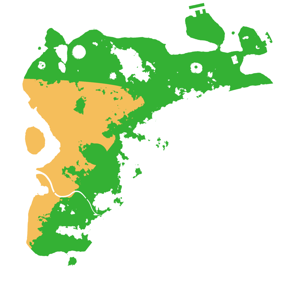 Biome Rust Map: Procedural Map, Size: 3850, Seed: 1678709566