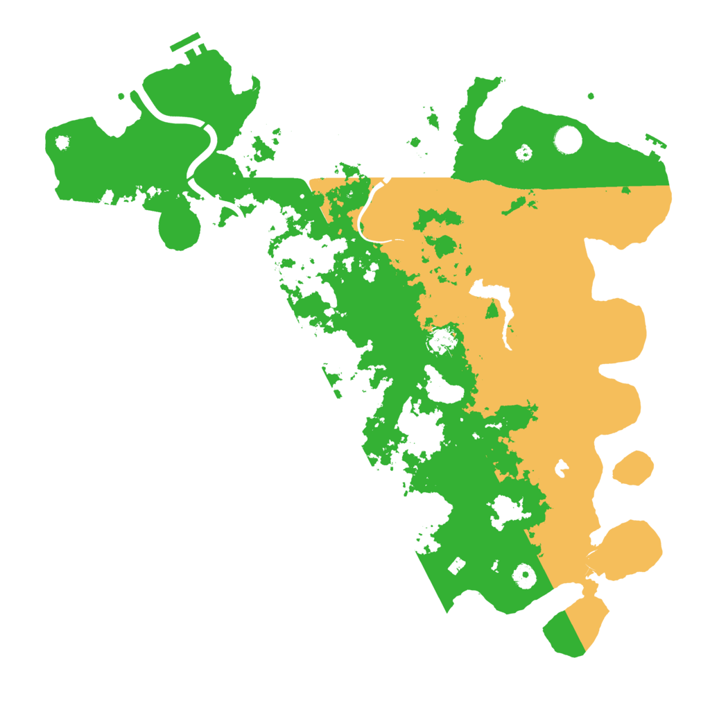 Biome Rust Map: Procedural Map, Size: 4500, Seed: 729676689