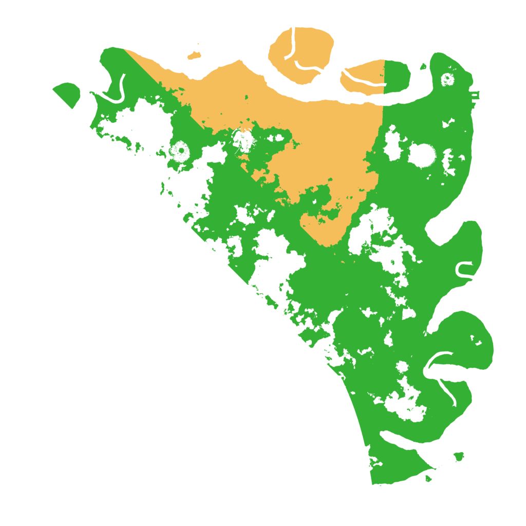 Biome Rust Map: Procedural Map, Size: 4000, Seed: 1516758037