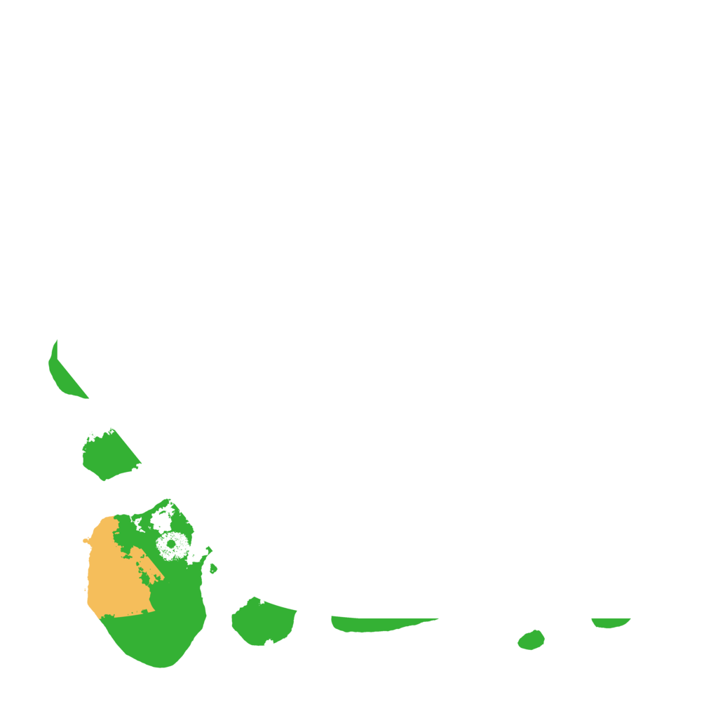 Biome Rust Map: Procedural Map, Size: 3500, Seed: 1008818483