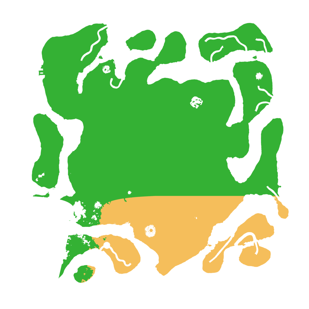 Biome Rust Map: Procedural Map, Size: 4000, Seed: 59812511