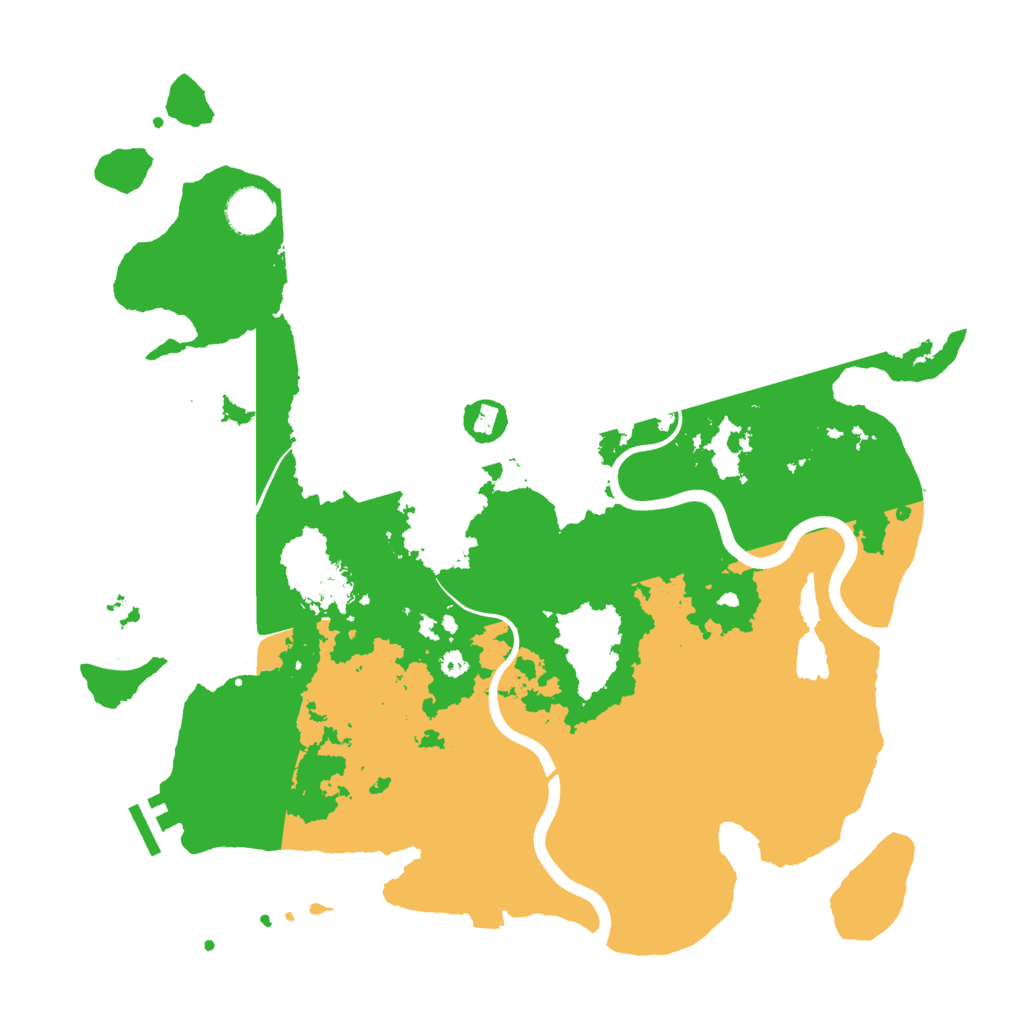 Biome Rust Map: Procedural Map, Size: 3850, Seed: 828596821