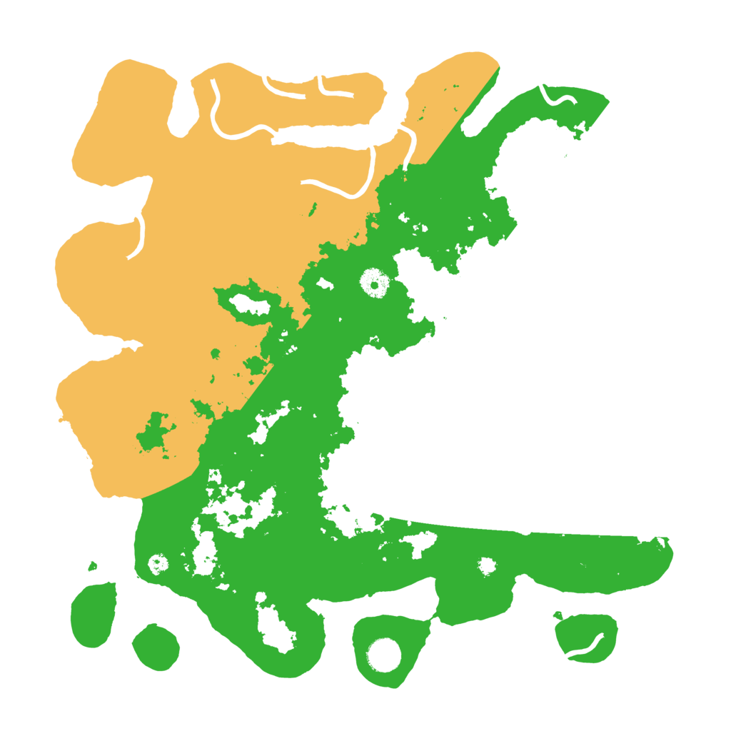 Biome Rust Map: Procedural Map, Size: 3800, Seed: 532548