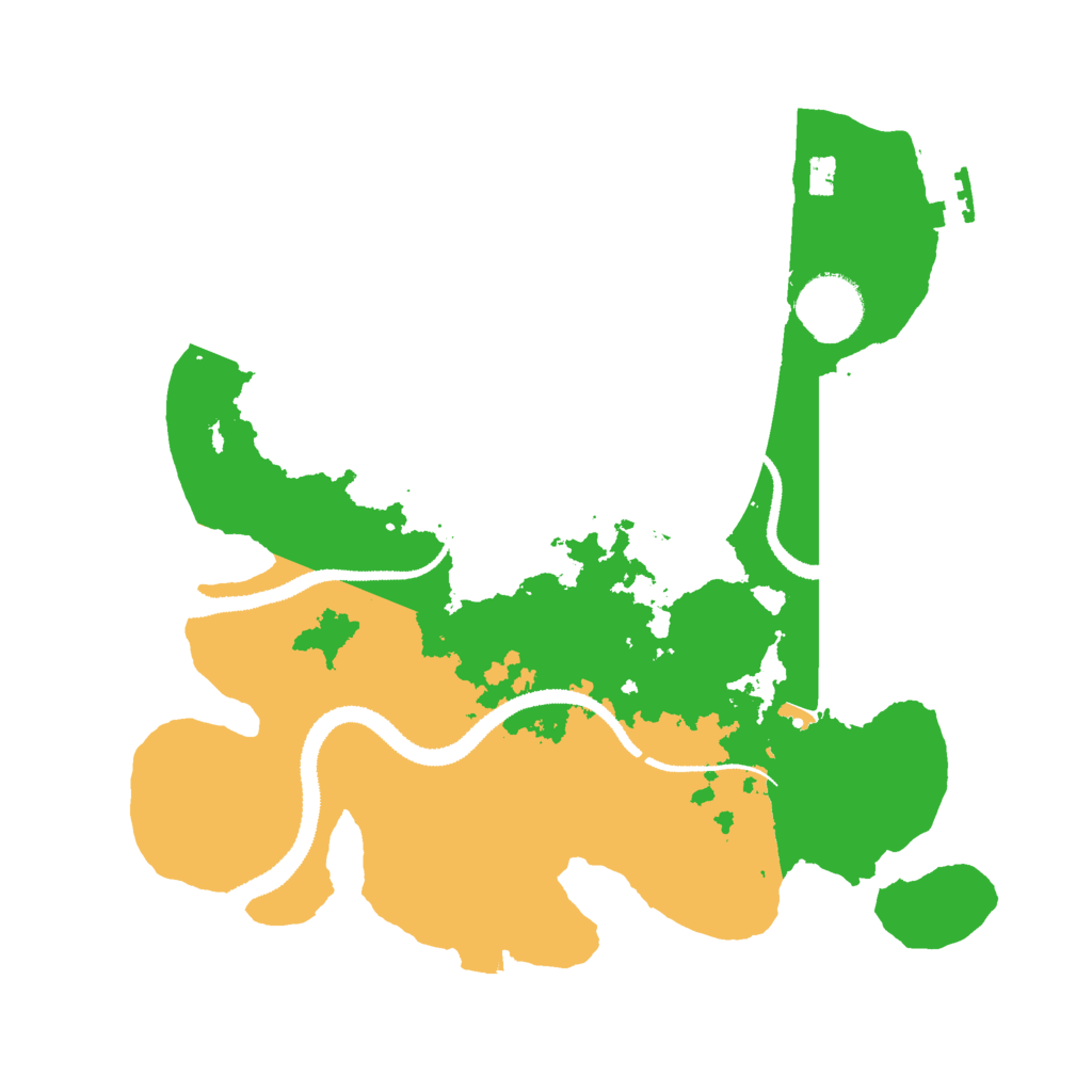 Biome Rust Map: Procedural Map, Size: 3000, Seed: 97202062