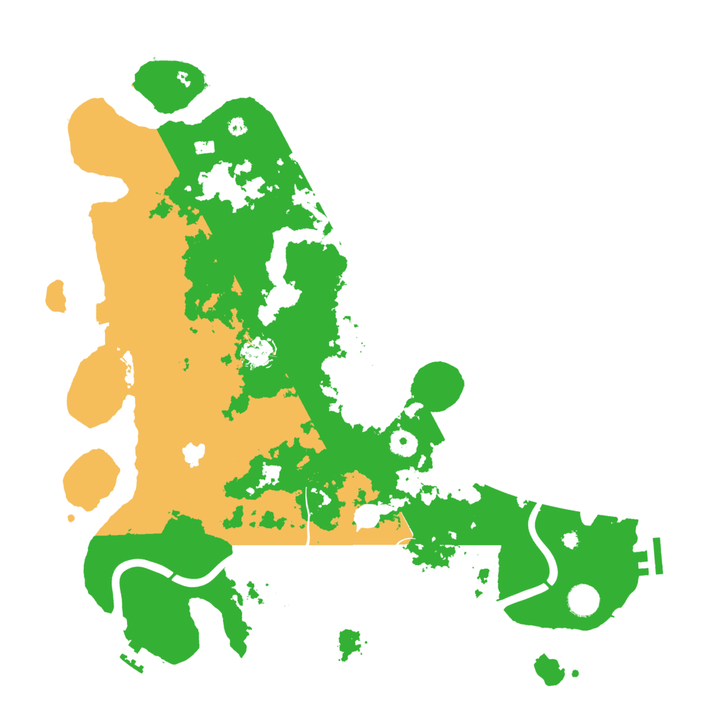 Biome Rust Map: Procedural Map, Size: 4000, Seed: 1919592581