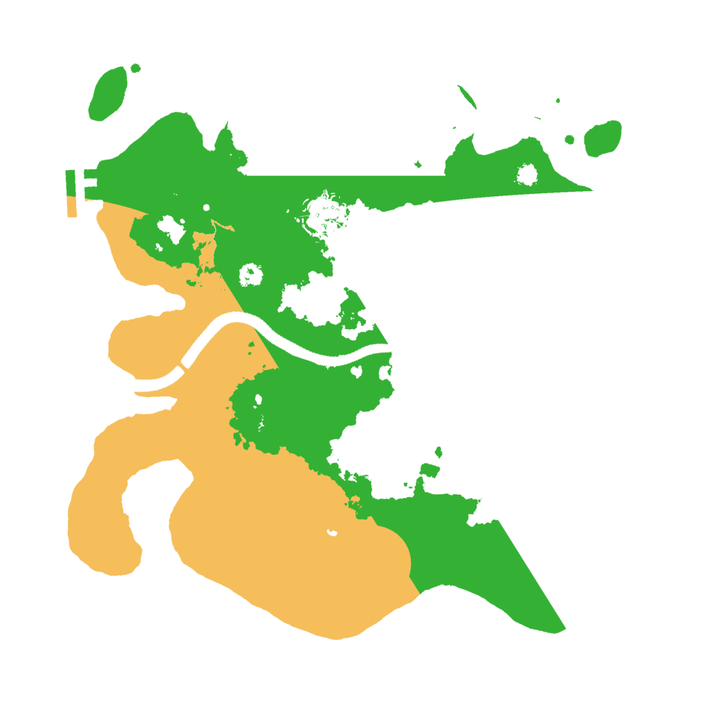 Biome Rust Map: Procedural Map, Size: 3000, Seed: 52426