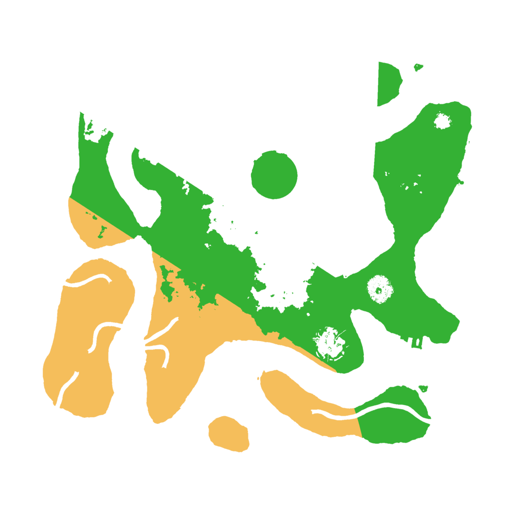 Biome Rust Map: Procedural Map, Size: 3000, Seed: 2092521253