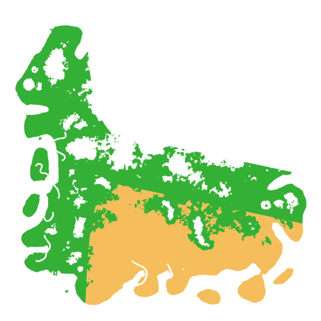 Biome Rust Map: Procedural Map, Size: 5000, Seed: 1203656