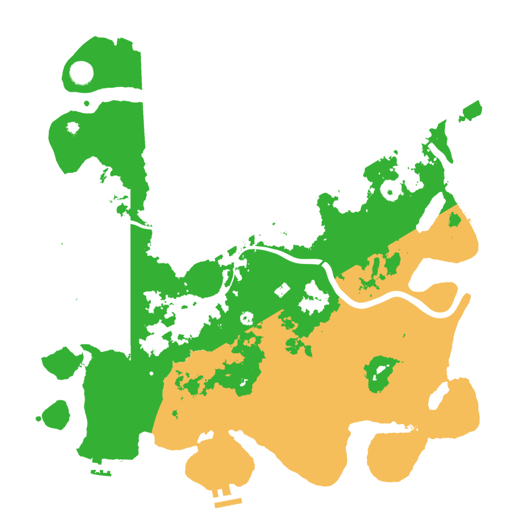 Biome Rust Map: Procedural Map, Size: 3850, Seed: 325415457