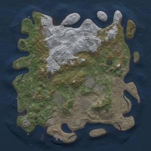 Thumbnail Rust Map: Procedural Map, Size: 4000, Seed: 382592749, 15 Monuments