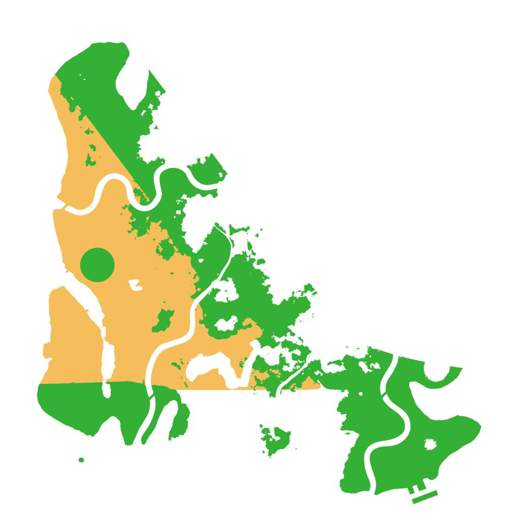 Biome Rust Map: Procedural Map, Size: 4000, Seed: 1734007836