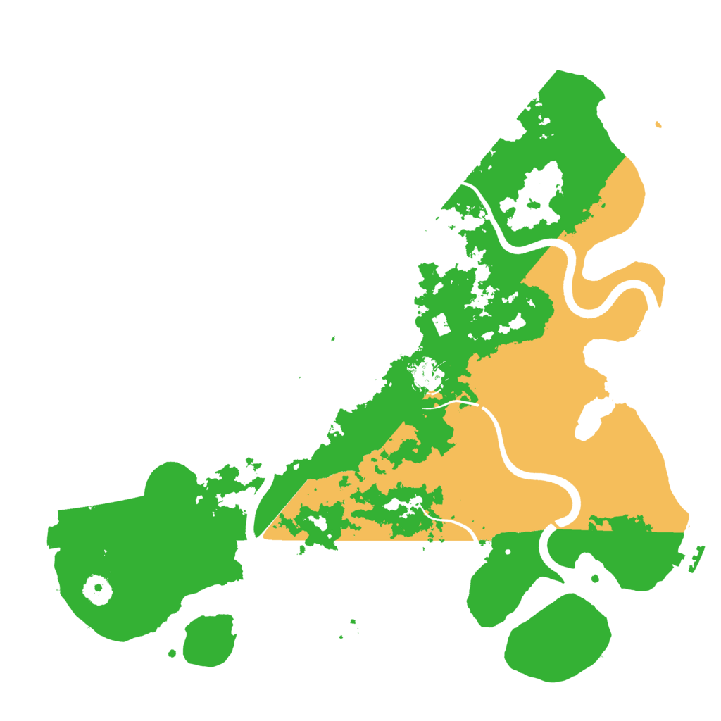 Biome Rust Map: Procedural Map, Size: 3750, Seed: 18754123