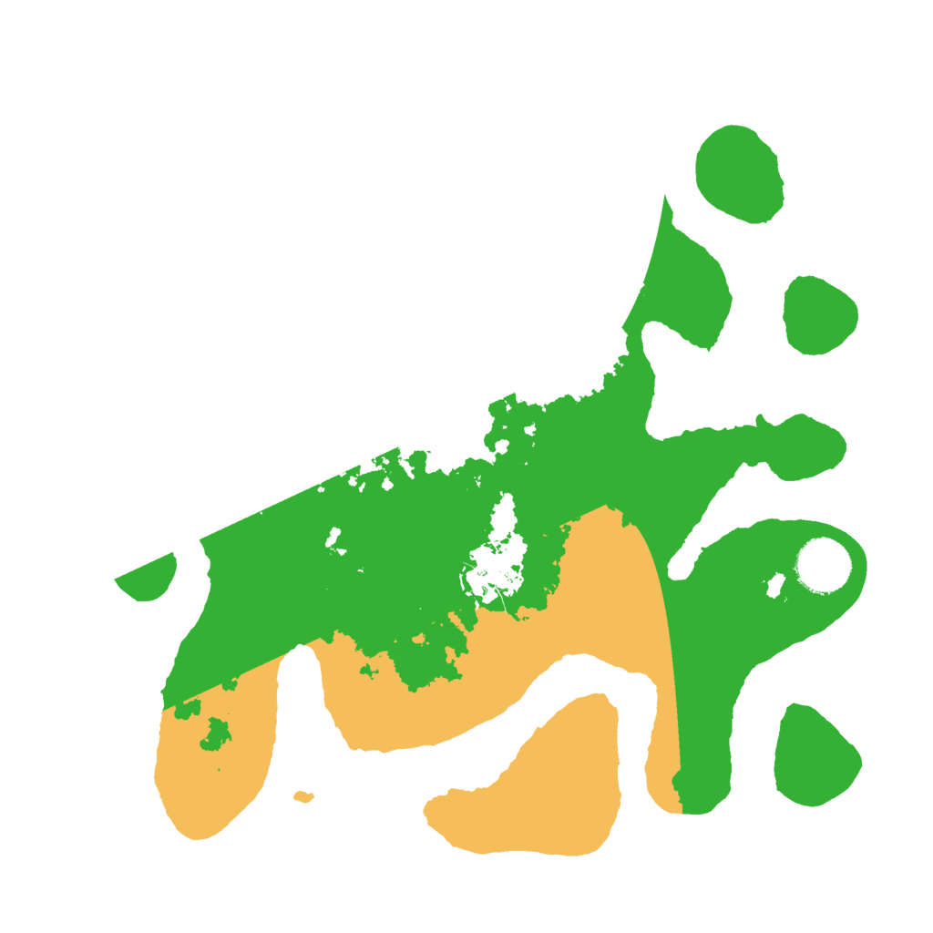 Biome Rust Map: Barren, Size: 3000, Seed: 550791