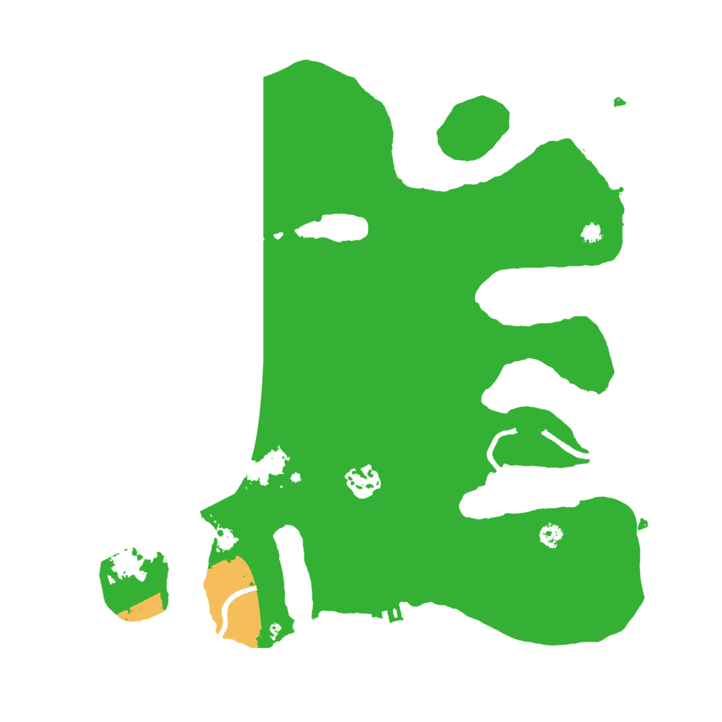 Biome Rust Map: Procedural Map, Size: 3200, Seed: 207531925