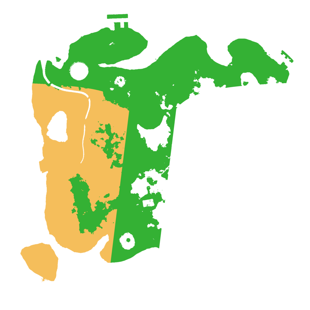 Biome Rust Map: Procedural Map, Size: 3000, Seed: 112497