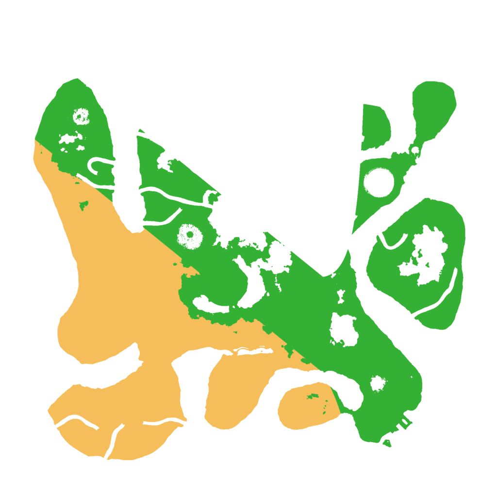 Biome Rust Map: Procedural Map, Size: 3000, Seed: 211168785