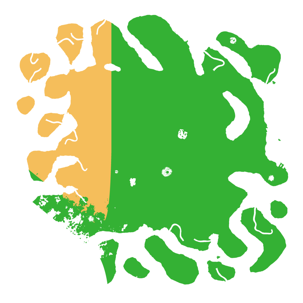 Biome Rust Map: Procedural Map, Size: 4700, Seed: 648745