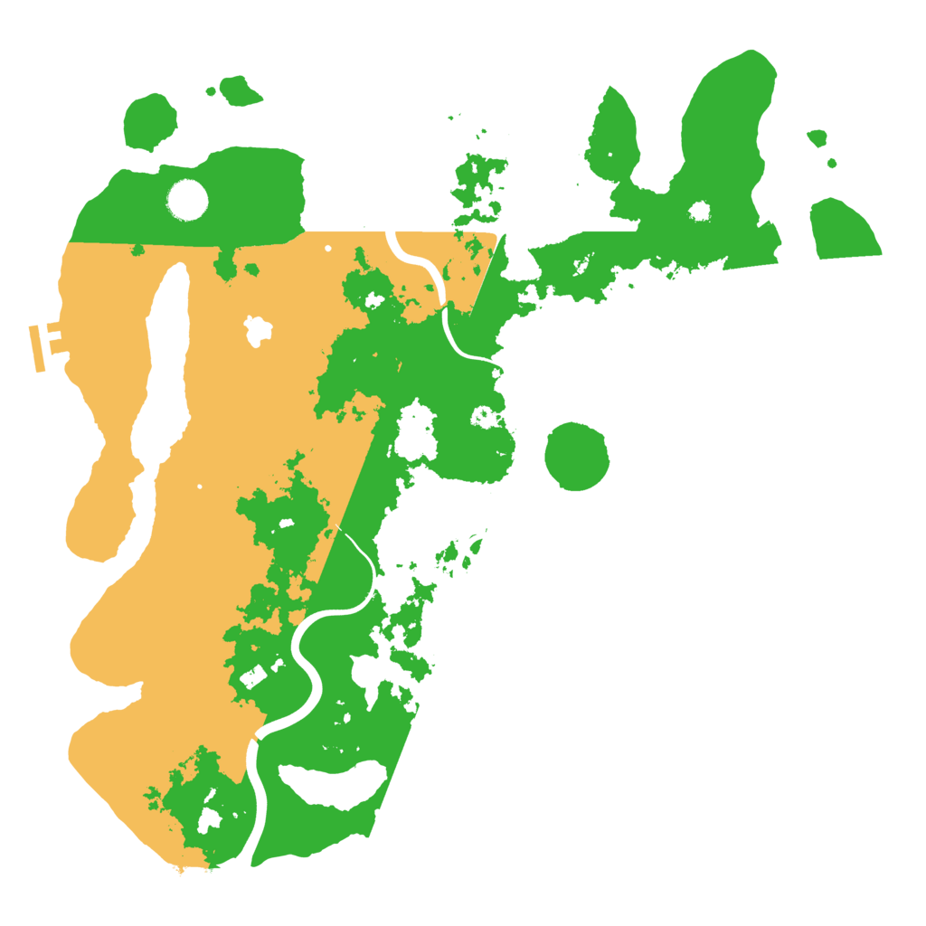 Biome Rust Map: Procedural Map, Size: 4000, Seed: 694994