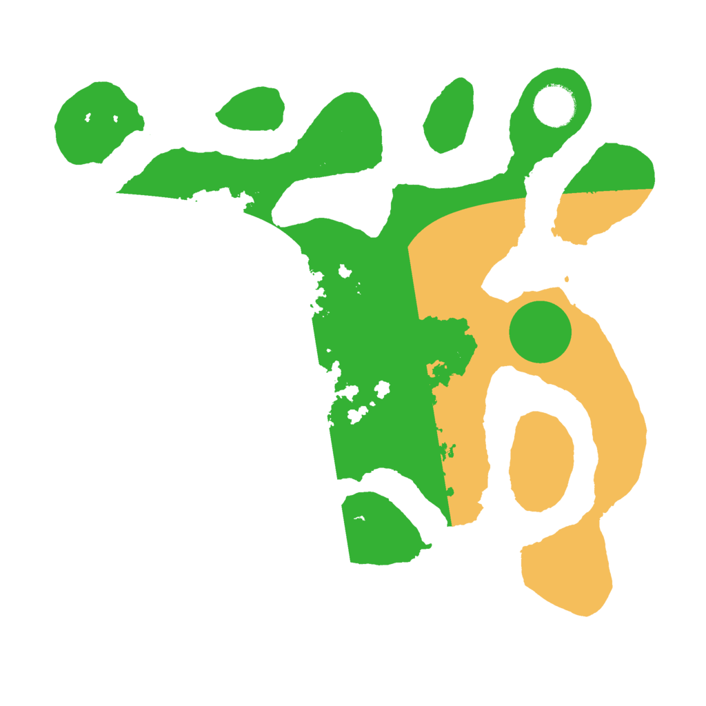 Biome Rust Map: Barren, Size: 3000, Seed: 335206