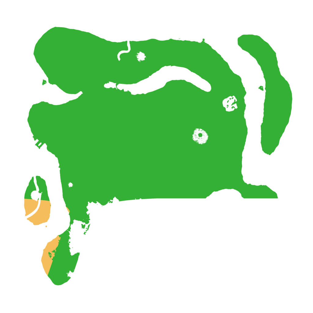 Biome Rust Map: Procedural Map, Size: 3100, Seed: 412136518