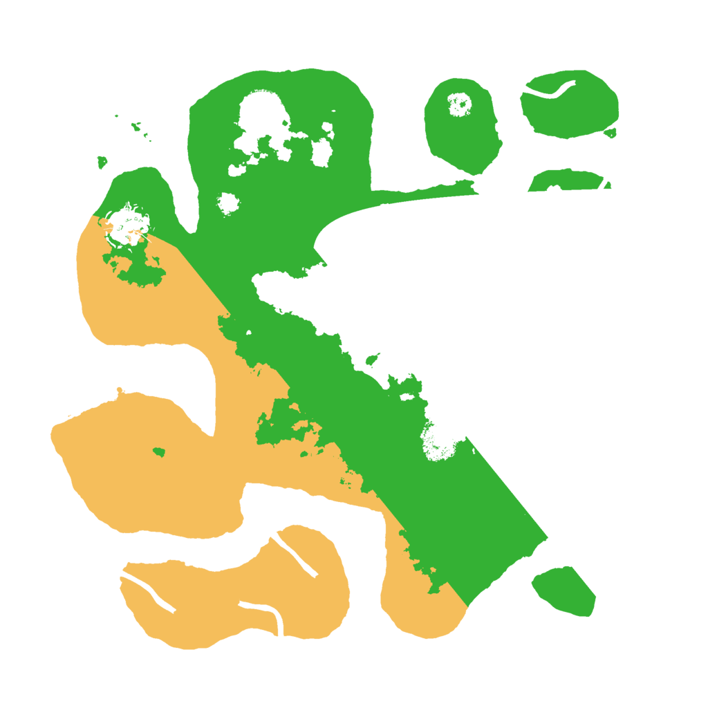 Biome Rust Map: Procedural Map, Size: 3000, Seed: 91392538