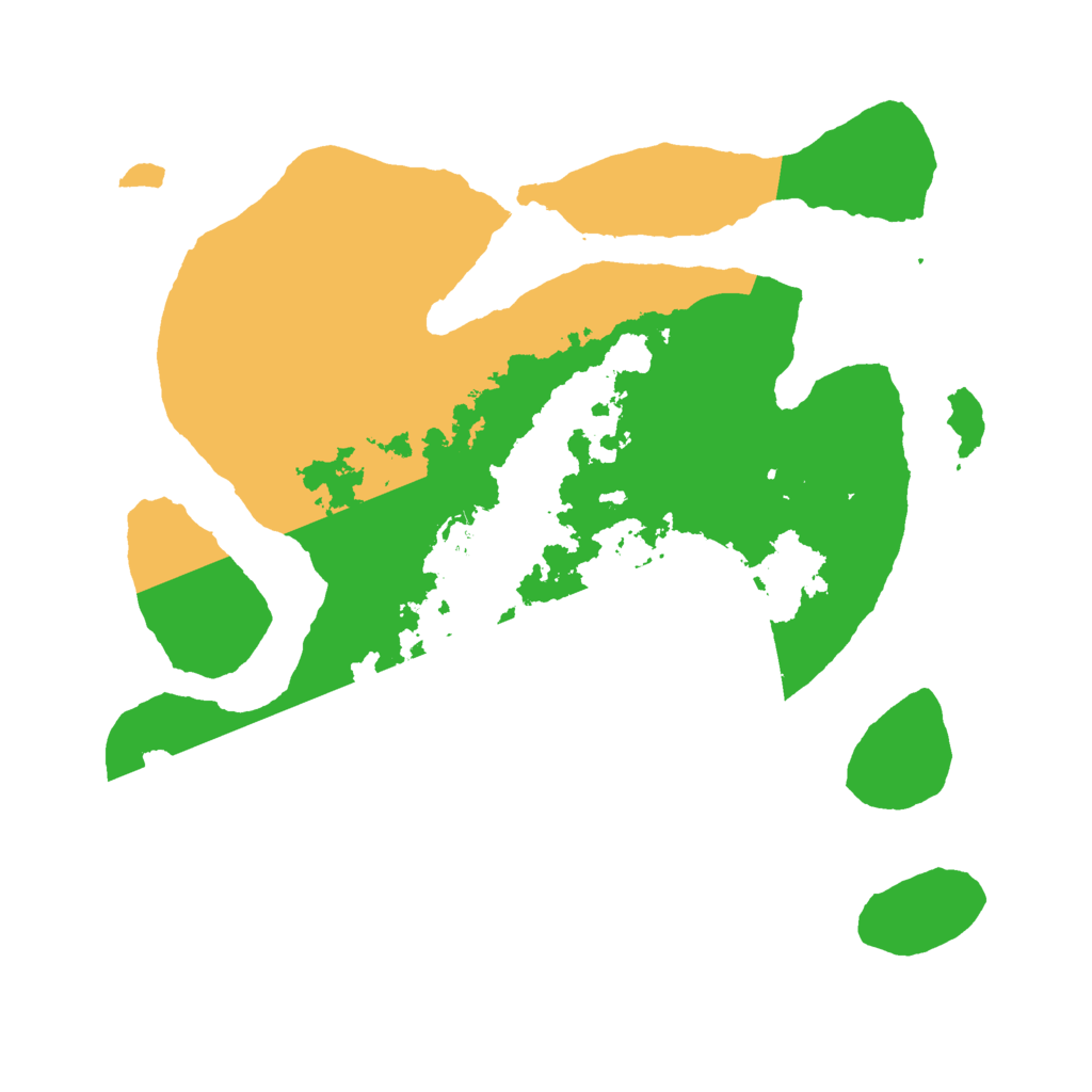 Biome Rust Map: Barren, Size: 3000, Seed: 832182