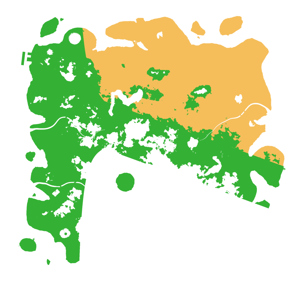 Biome Rust Map: Procedural Map, Size: 4500, Seed: 1927333566