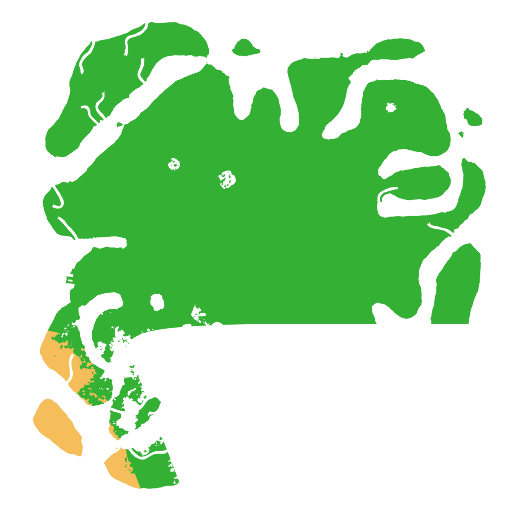 Biome Rust Map: Procedural Map, Size: 4500, Seed: 1368792845