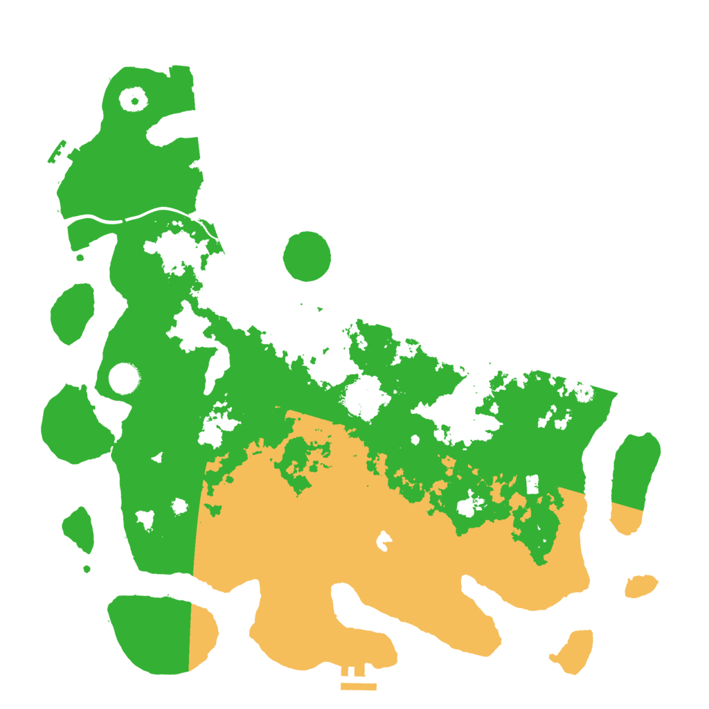 Biome Rust Map: Procedural Map, Size: 4000, Seed: 1564036692