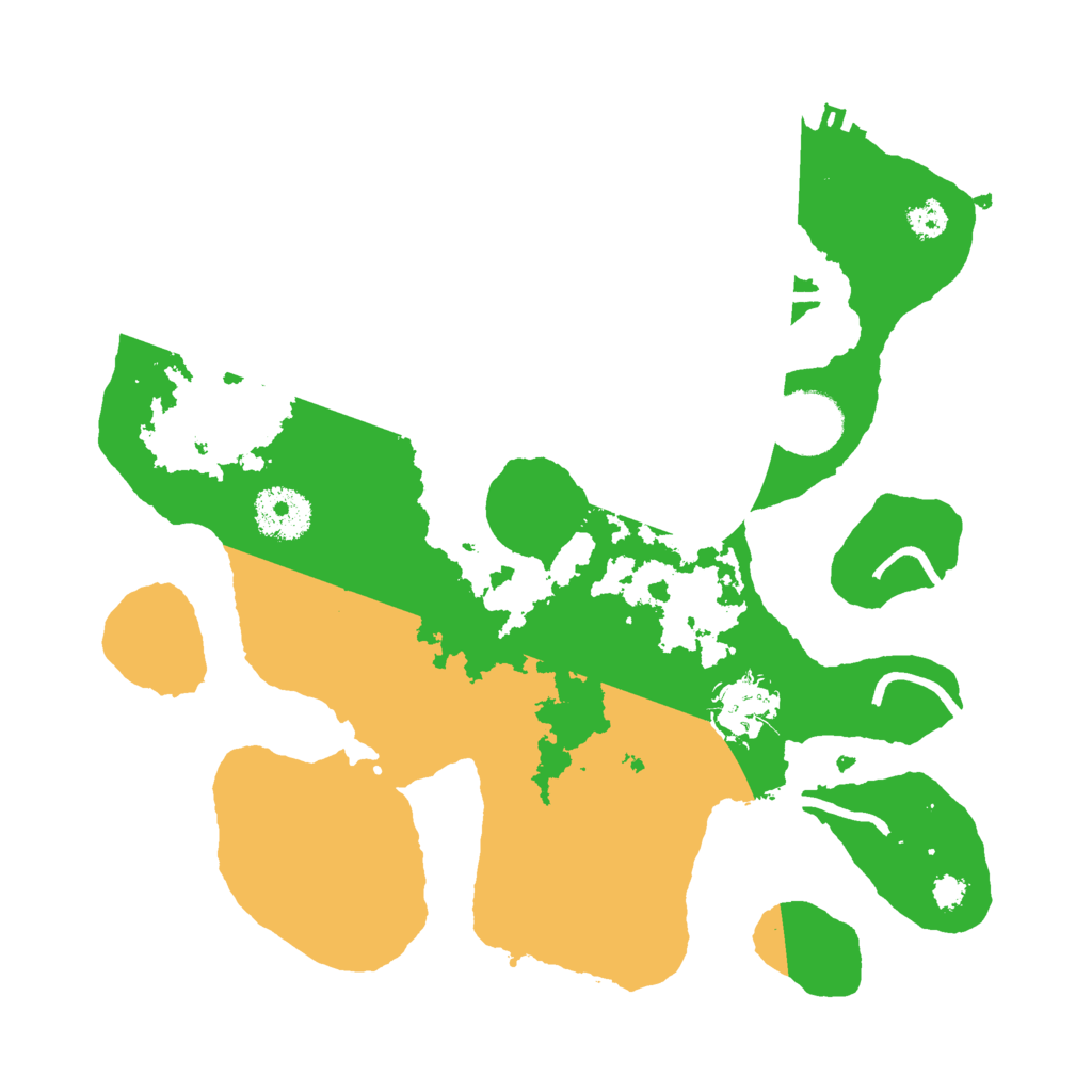 Biome Rust Map: Procedural Map, Size: 3000, Seed: 1624948