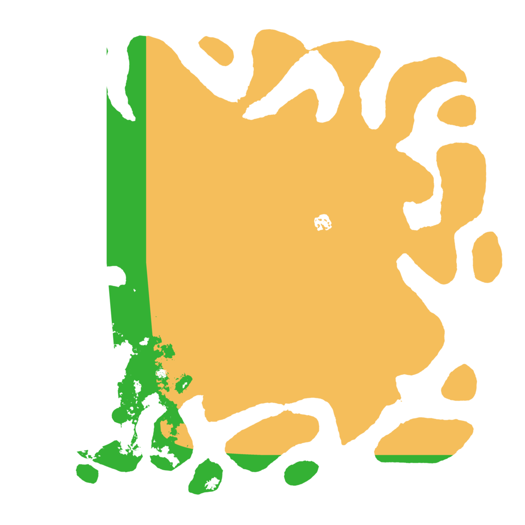 Biome Rust Map: Barren, Size: 4600, Seed: 256