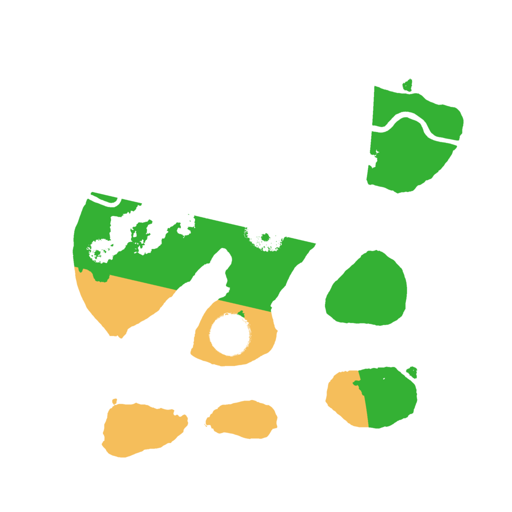 Biome Rust Map: Procedural Map, Size: 2222, Seed: 2021080605