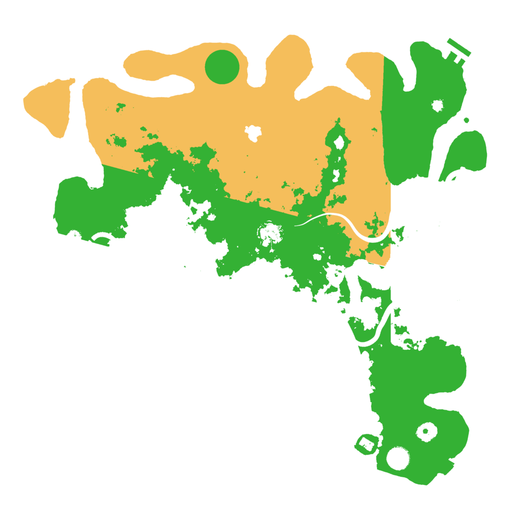Biome Rust Map: Procedural Map, Size: 4000, Seed: 956006811