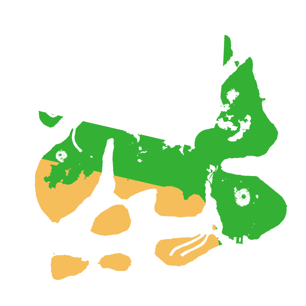 Biome Rust Map: Procedural Map, Size: 2800, Seed: 2021080605