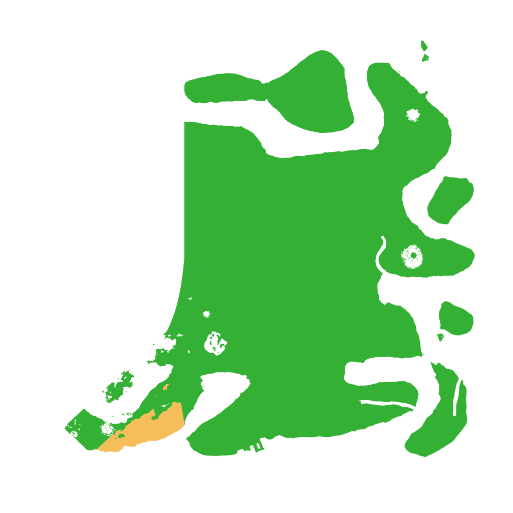 Biome Rust Map: Procedural Map, Size: 3500, Seed: 1248819549