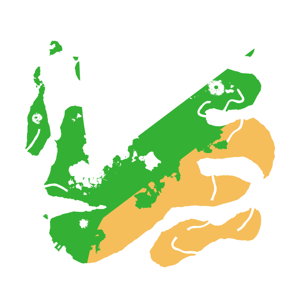 Biome Rust Map: Procedural Map, Size: 3000, Seed: 593402