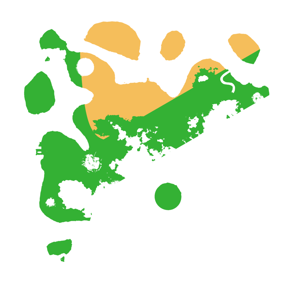 Biome Rust Map: Procedural Map, Size: 3000, Seed: 20027021