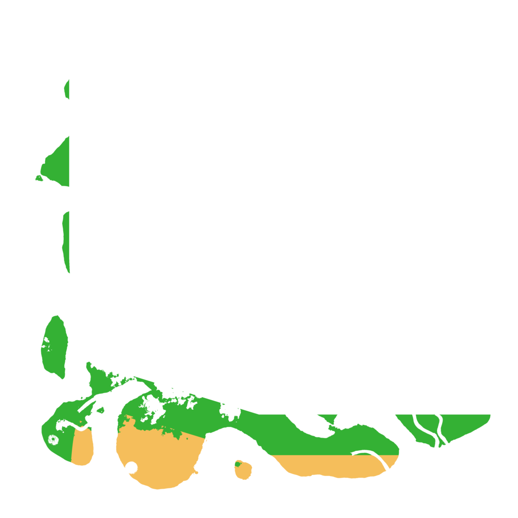 Biome Rust Map: Procedural Map, Size: 3700, Seed: 1663627536