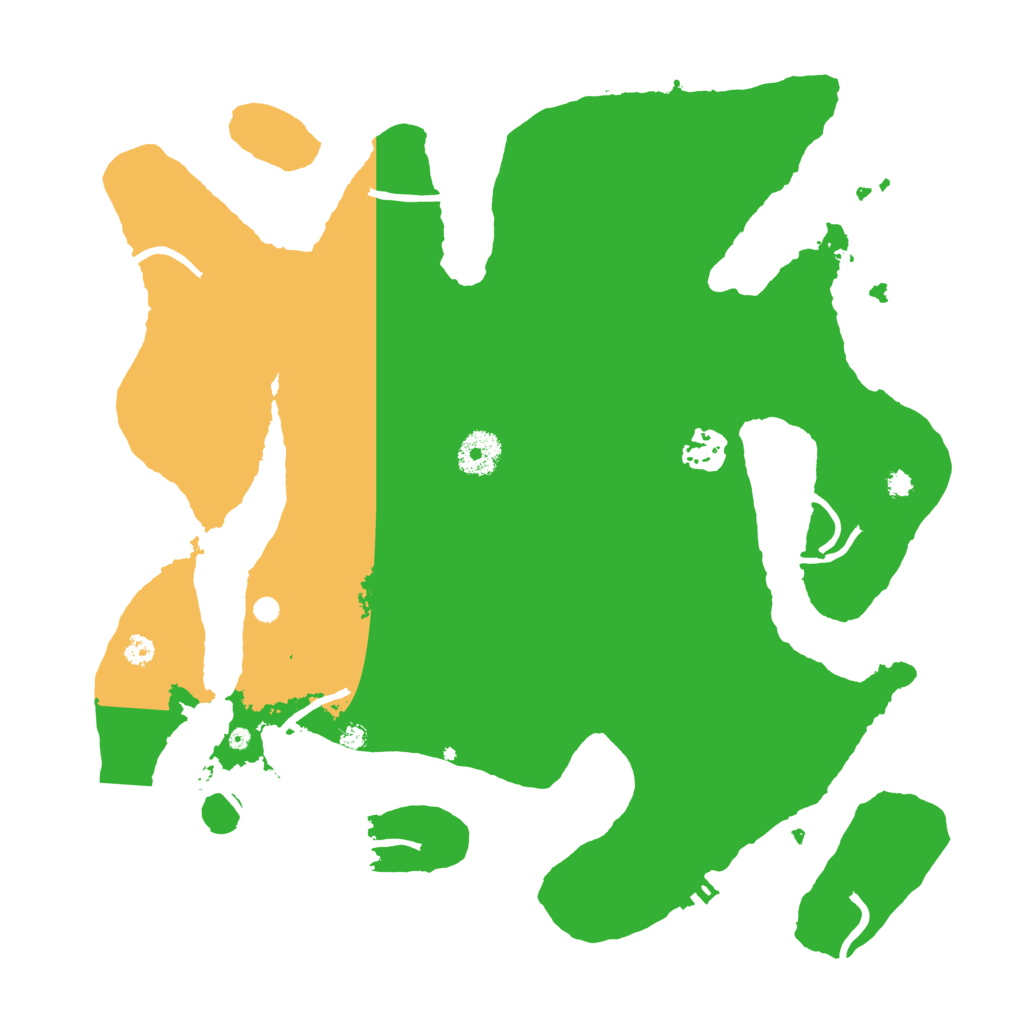 Biome Rust Map: Procedural Map, Size: 3500, Seed: 1412557270