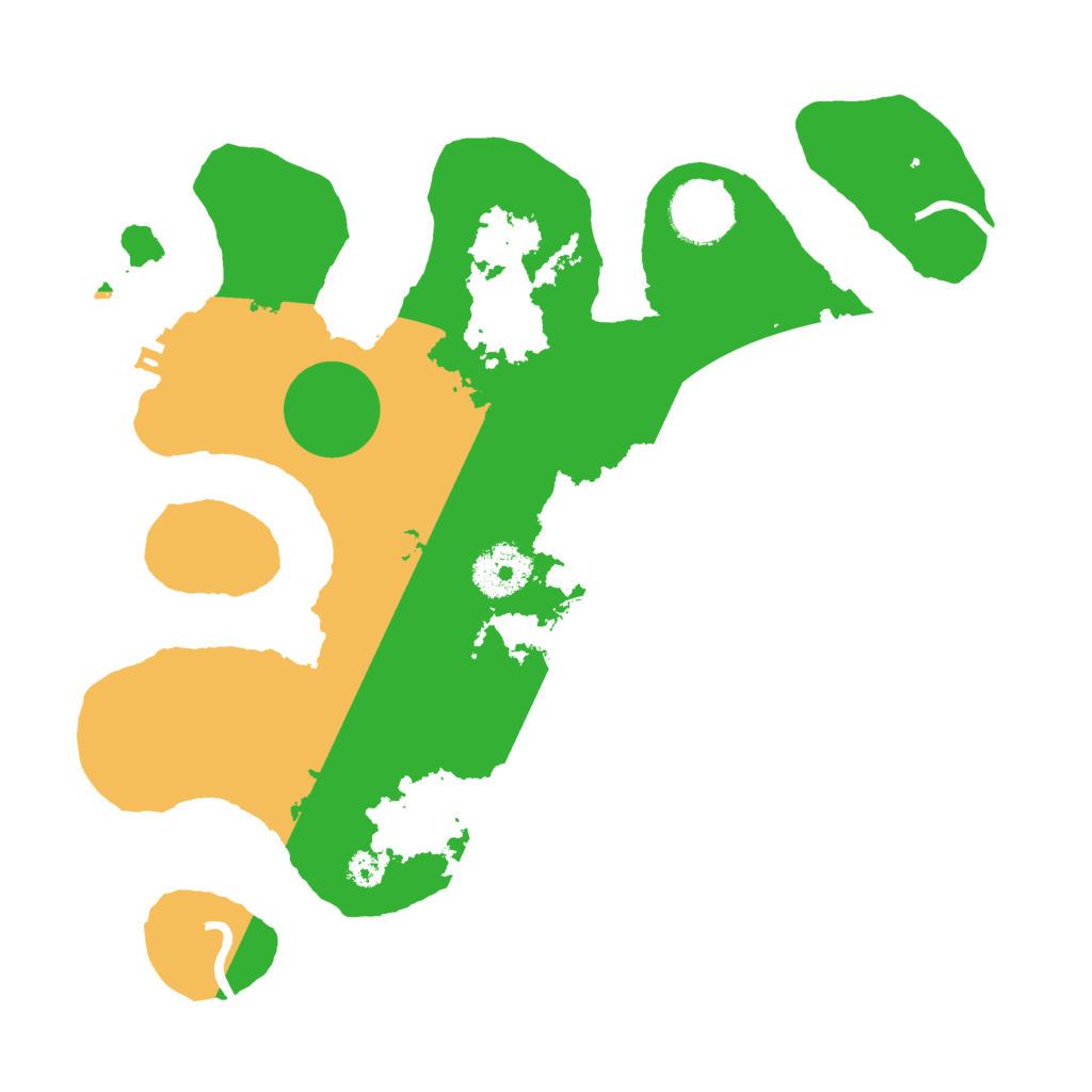 Biome Rust Map: Procedural Map, Size: 3000, Seed: 19927