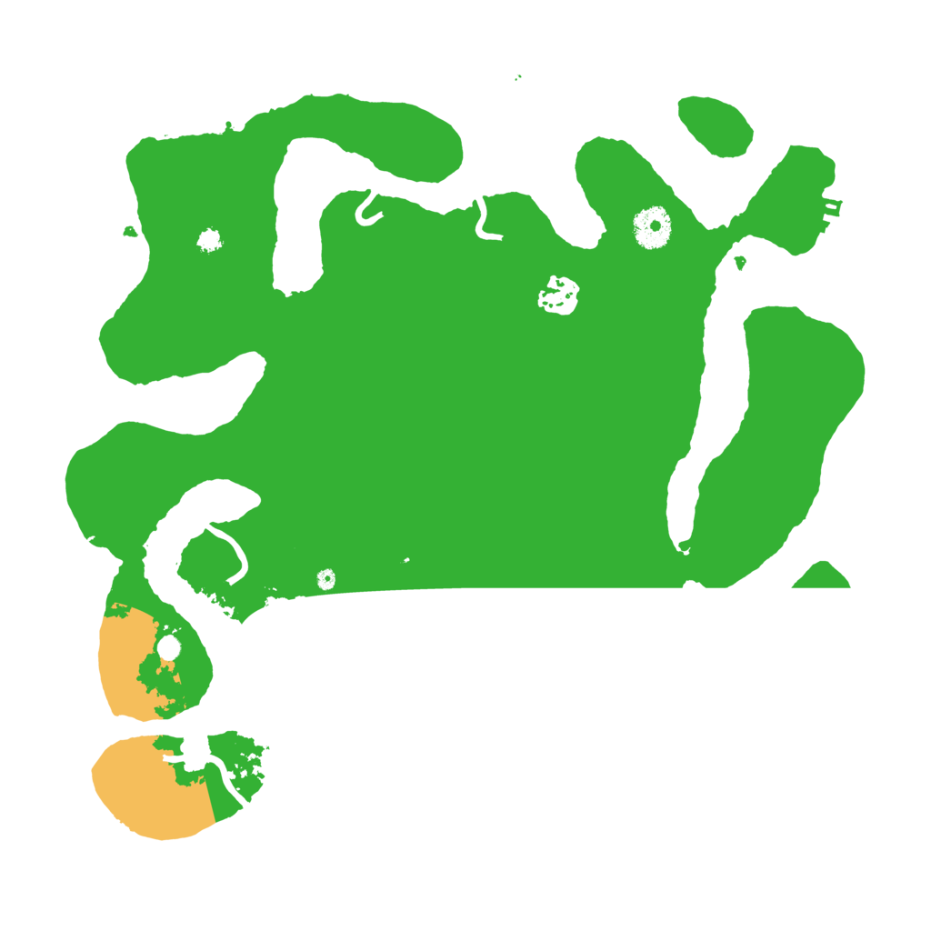 Biome Rust Map: Procedural Map, Size: 3500, Seed: 456324212