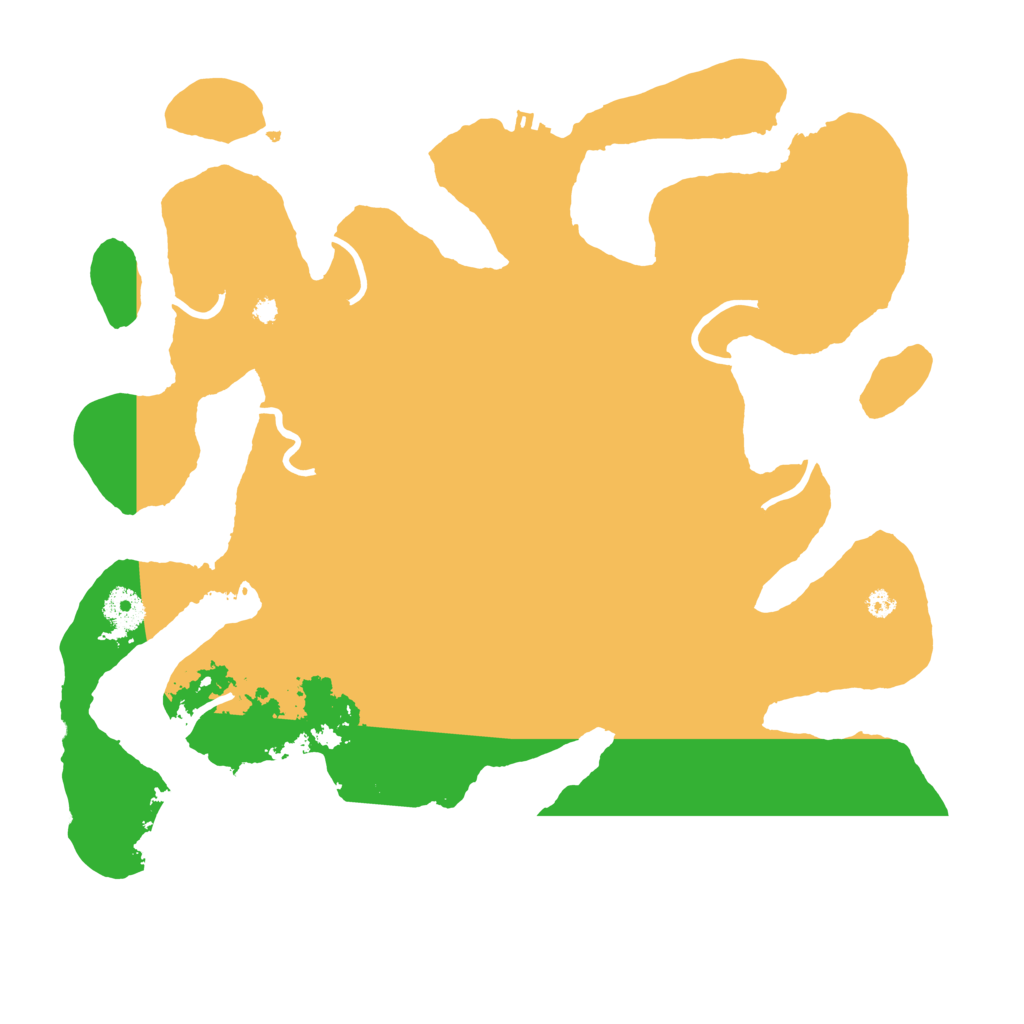 Biome Rust Map: Procedural Map, Size: 3700, Seed: 1670334751