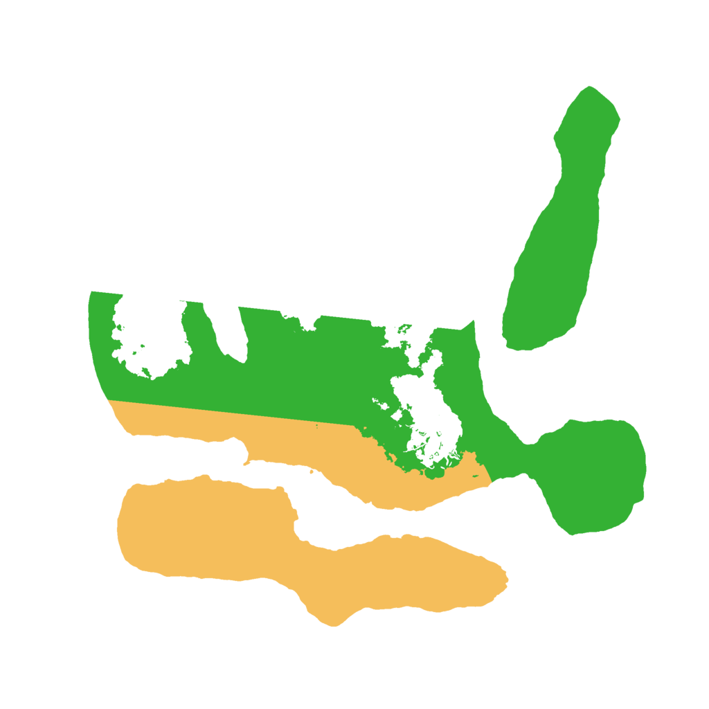 Biome Rust Map: Barren, Size: 2500, Seed: 130198