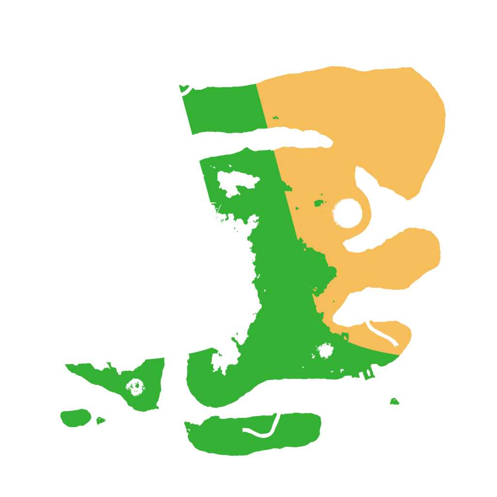 Biome Rust Map: Procedural Map, Size: 3000, Seed: 1137938893