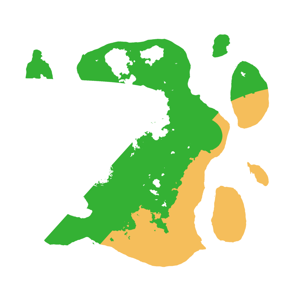 Biome Rust Map: Barren, Size: 2715, Seed: 1265487